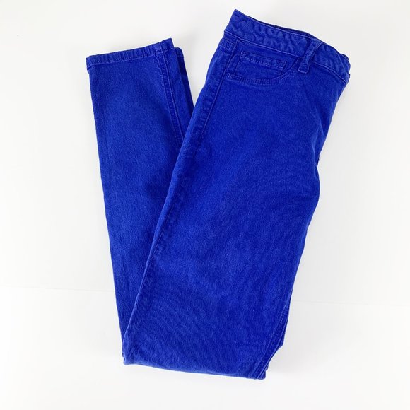 Refuge Skin Tight Leggings Blue Size 10 Stretch - Picture 1 of 4